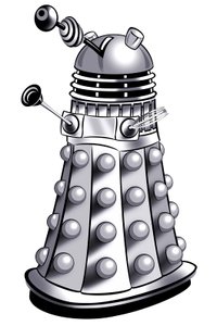 Dalek - karikatür çizimi by Neale Osborne